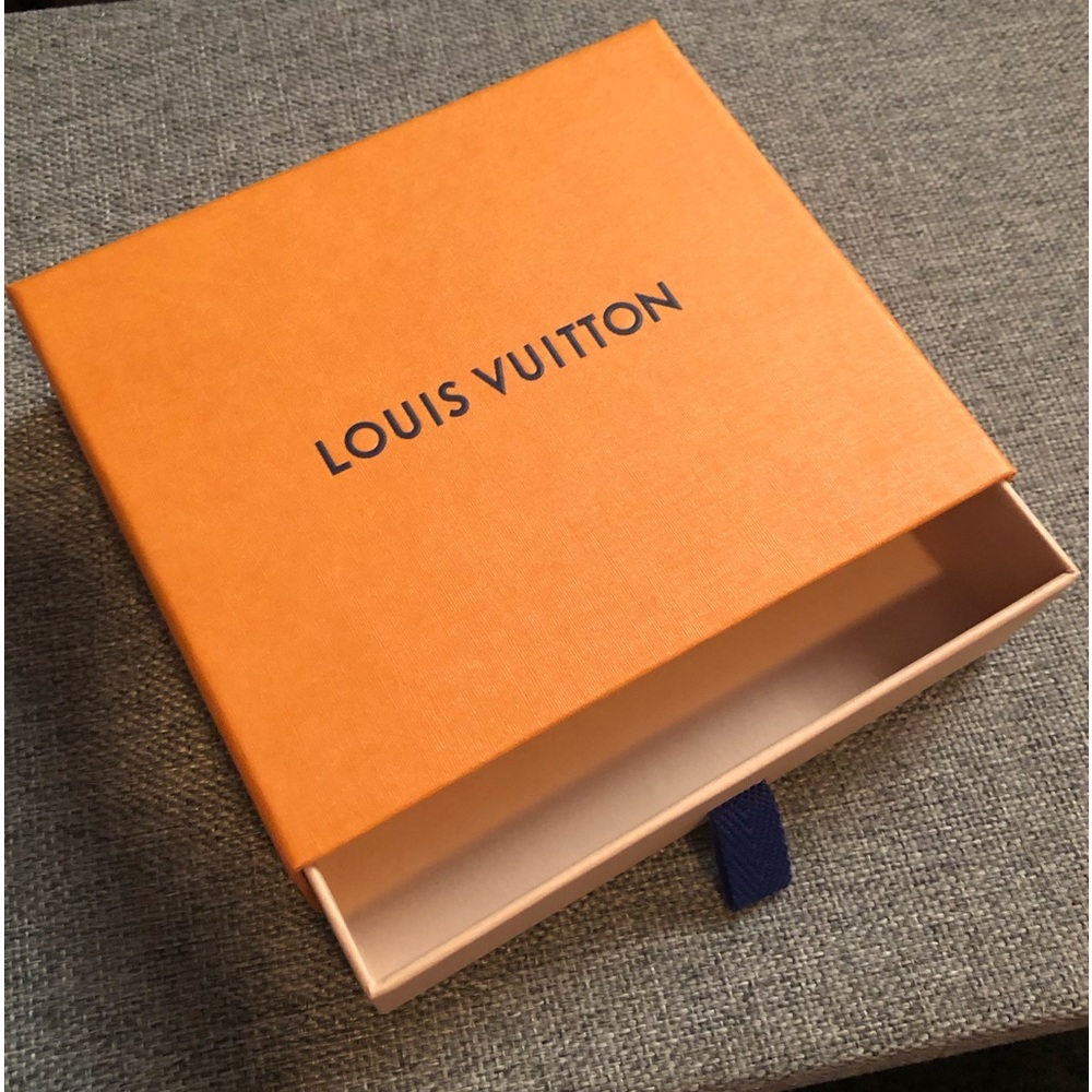 Authentic Louis Vuitton drawer gift box .  6.75 by 6.75 by 2.5”Great shape.Empty
